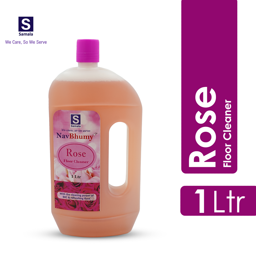 NavBhumy Floor Cleaner Rose 1 Ltr Rose